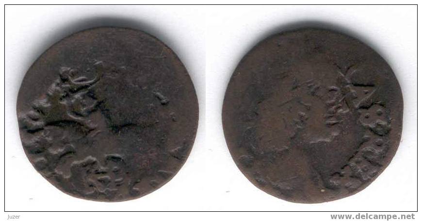 Poland, Lithuania: 1 Solidus Boratinka (1660-1666) (37) - Lituania