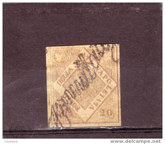 Italia - Antichi Stati - Napoli  -n. 6 Used  (Sassone) 1858 - Napoli