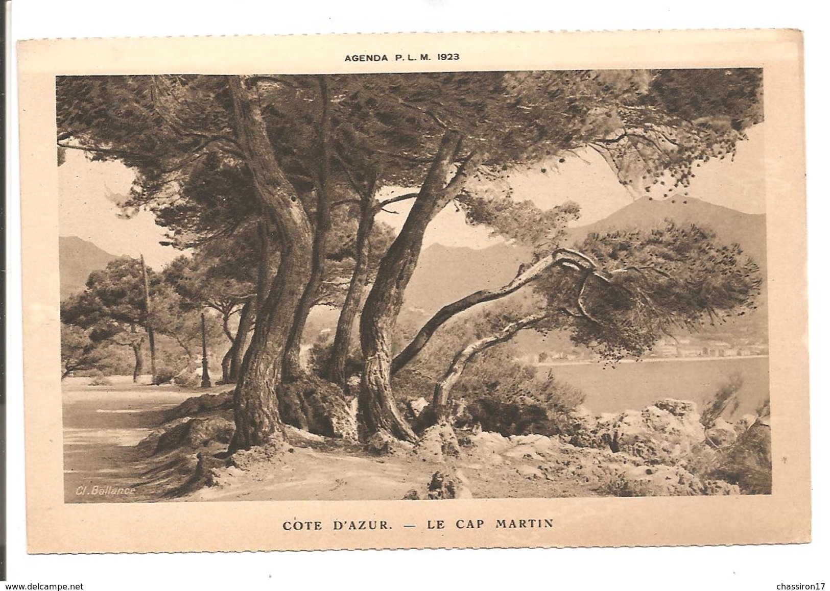 06 - CAP MARTIN - Lot De 2 Cartes -  Vue Sur Menton. - Roquebrune-Cap-Martin