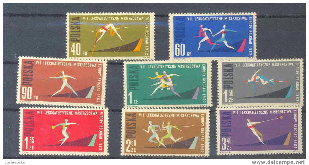 Poland Yvert Nr : 1198 - 1205 ** (zie Scan) - Unused Stamps