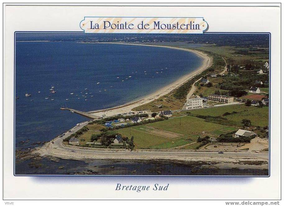 Mousterlin : La Pointe De Mousterlin, Le Pays De Fouesnant (circulée) Camping - La Forêt-Fouesnant