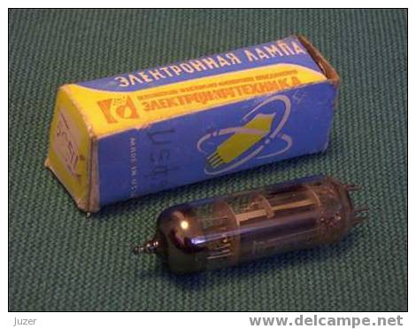 Russia: RADIO VALVE/TUBE 6F5P NEW (1971) - Vacuum Tubes