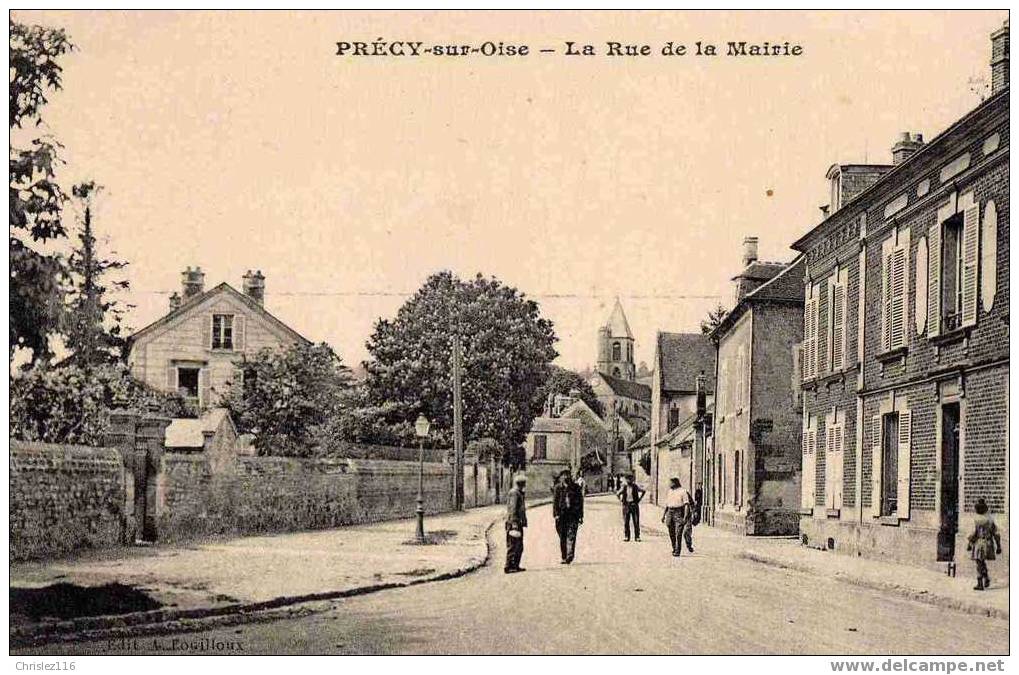 60 PRECY SUR OISE Rue De La Mairie  Superbe - Précy-sur-Oise