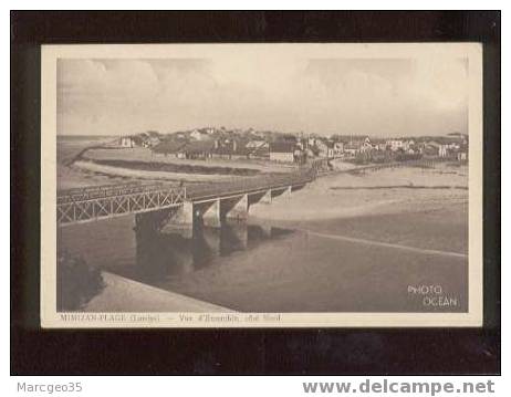 009707 Mimizan Plage Vue D'ensemble Côté Nord édit.lafforgue Photo Océan ,rails Chemin De Fer - Mimizan Plage