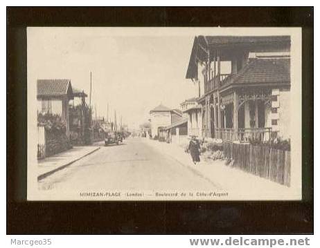 009713 Mimizan Plage Bd De La Côte D'argent édit.vignes Animée Belle Carte - Mimizan Plage