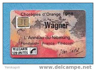 ( 674 ) - WAGNER - 120.U -  (  F  24  )  - SC3  - *** TTBE *** - Cote : 32 € - - 1988