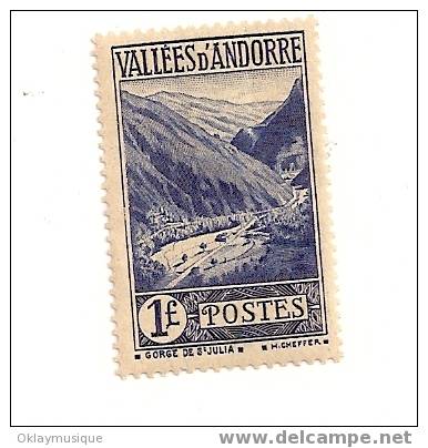 Timbre D´andorre N° 75 - Unused Stamps