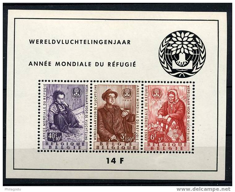 Bloc 32**  REFUGIES   Sans Charnière   Superbe  Cote 72 E ++   Postfris - 1924-1960