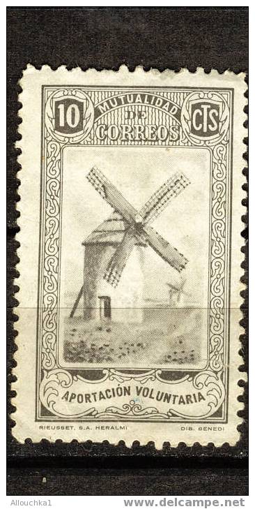 ERINOPHILIE/VIGNETTES/LAB ELS/AUFKLEBER/ETICHETTE/E TIQUETAS/FISCAL  ESPANA MUTUALIDAD  DE CORREOS  APORTACION VOLUNTART - Revenue Stamps