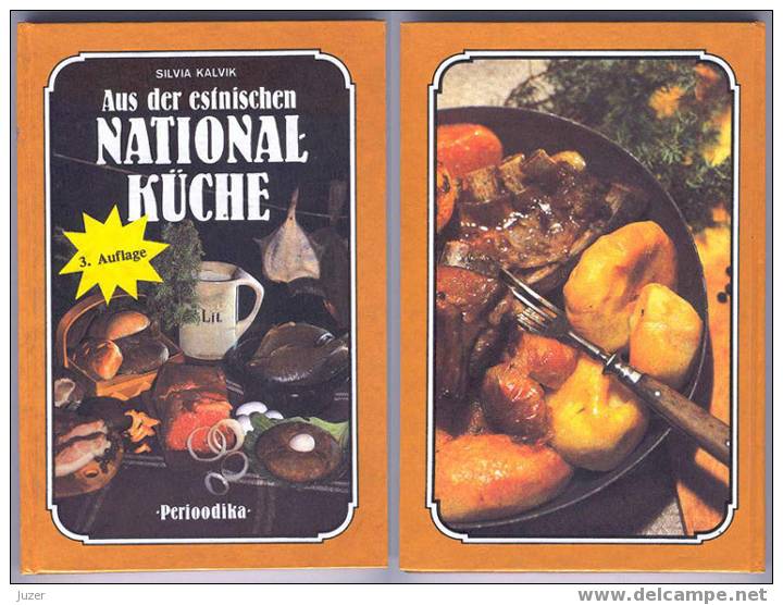 ESTONIAN CUISINE - COOKBOOK IN GERMAN - Other & Unclassified