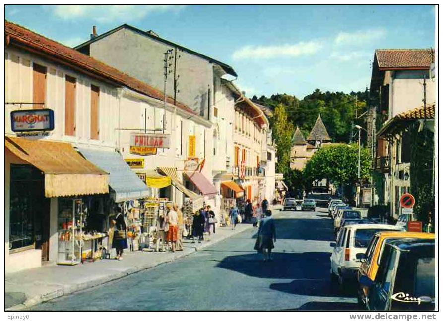 B - 32 - BARBOTAN Les TERMES - La Rue Principale - Barbotan