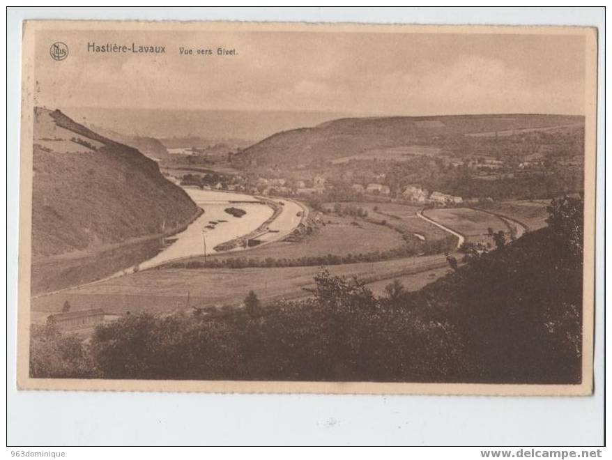 Hastière-Lavaux Vue Vers Givet 1935 - Hastière