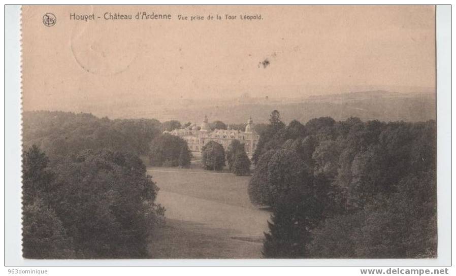 Houyet - Château D´Ardenne Vue Prise De La Tour Léopold - Houyet