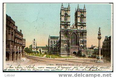 ROYAUME-UNI LONDON "Westminster Abbey" (1903) - Westminster Abbey