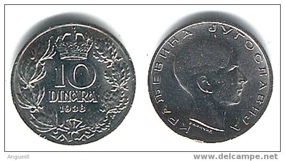 10 Dinara 1938 - Jugoslawien