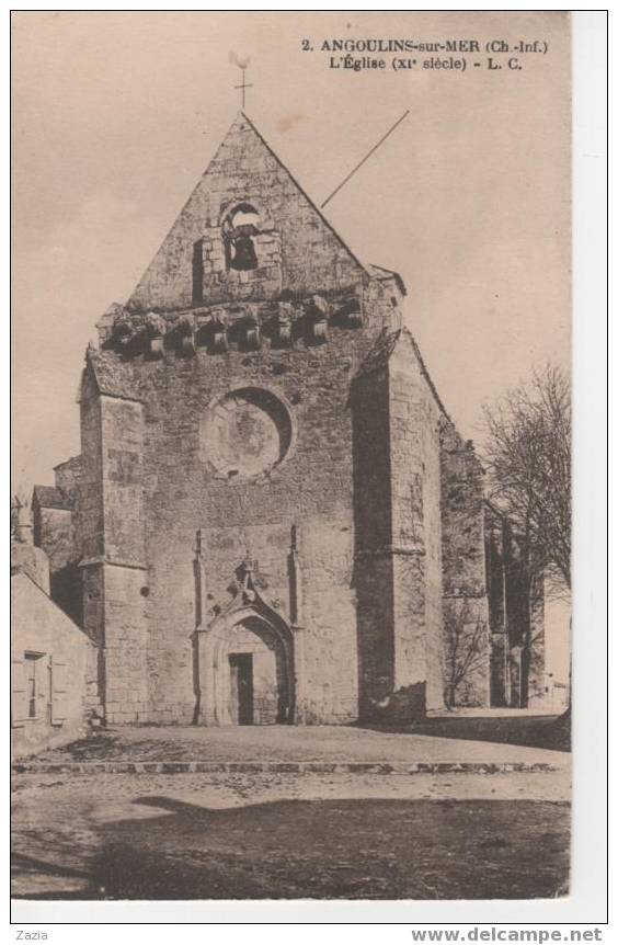 17.032/ ANGOULINS- L'église - Angoulins