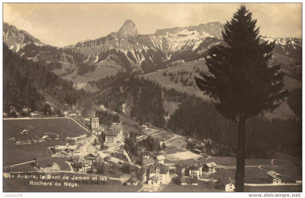 LES AVANTS / LA DENT DE JAMAN ET LES ROCHERS DE NAYE - Roche