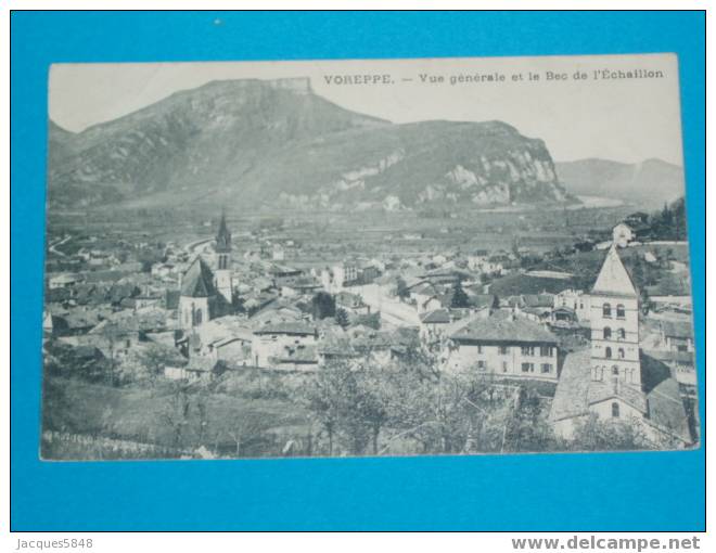 38) Voreppe - Vue Générale -    - Tres Belle Carte - Voreppe