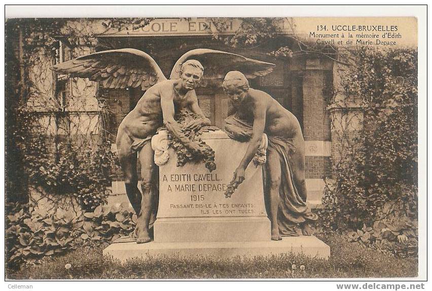 Uccle Monument Cavell / Depage (d760) - Uccle - Ukkel