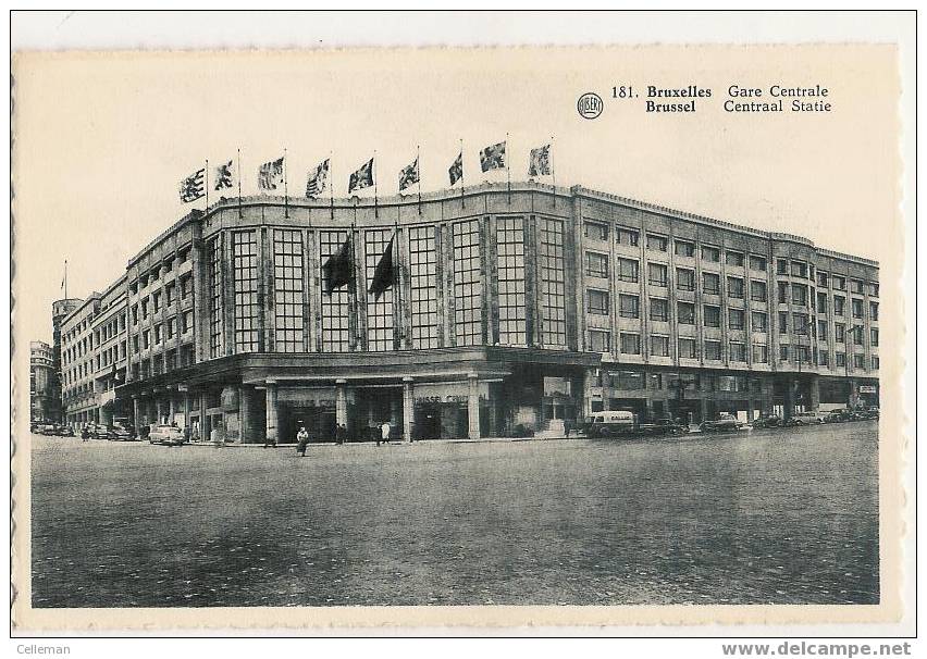 Brussel Gare Centrale Animé (d767) - Cercanías, Ferrocarril