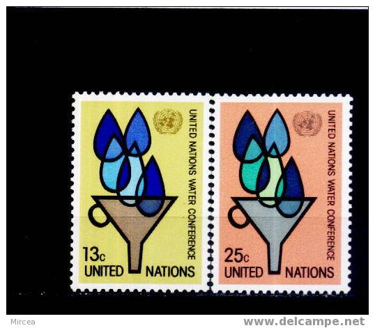 Nations Unies - Yv.no.275/6 Neufs** - Unused Stamps