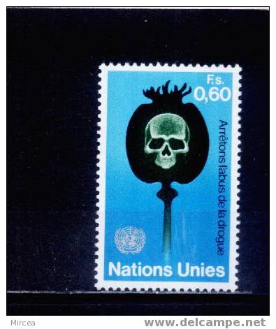 Nations Unies Geneve Yv.no.32 Neufs** - Unused Stamps