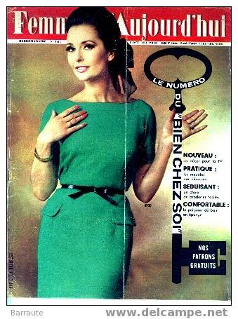 Femmes D´aujourd´hui N° 1014 Du 8 /10/1964 Interview De ANNIE CORDY ... - Moda