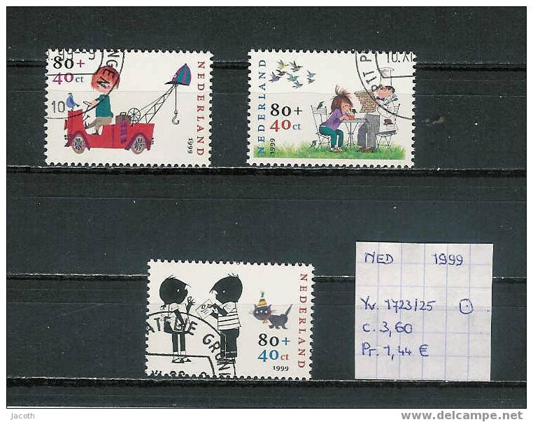 Nederland 1999 - YT 1723/25 (gest./obl./used) - Gebruikt