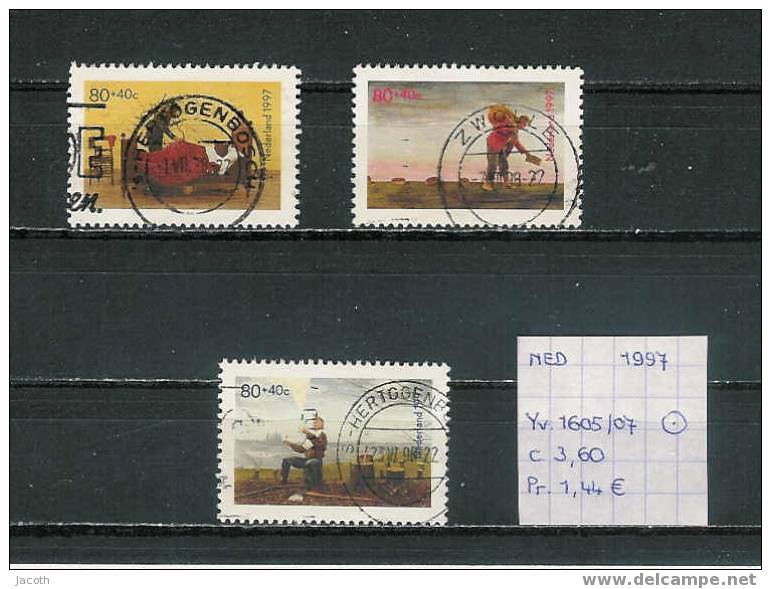 Nederland 1997 - YT 1605/07 (gest./obl./used) - Used Stamps