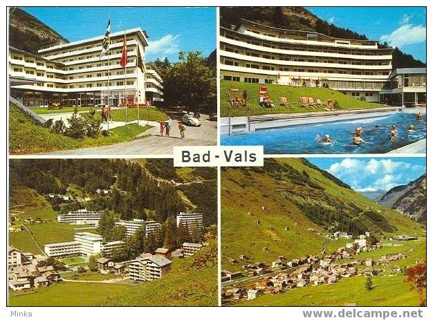 Bad - Vals : Kurhotels Therme - Vals