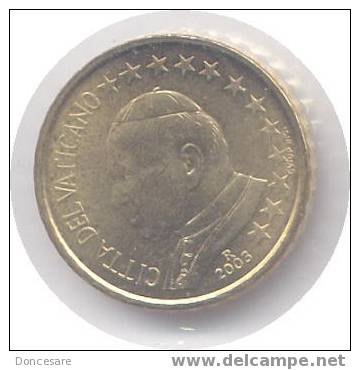 ** 10 CENT EURO 2003 VATICAN PIECE NEUVE **R7** - Vaticaanstad