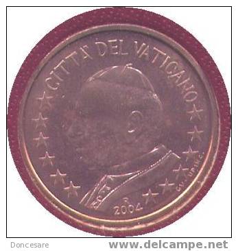 ** 5 CENT EURO 2004 VATICAN PIECE NEUVE **R9** - Vatican