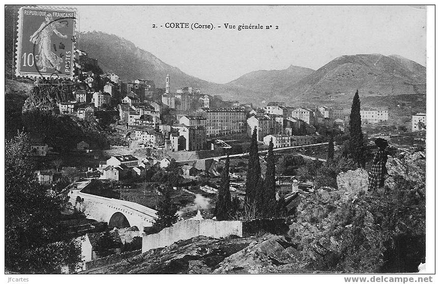 20 - CORTE - Vue Générale N° 2 - Corte