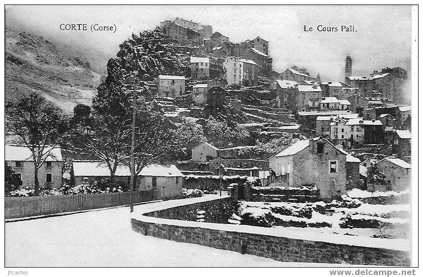 20 - CORTE - Le Cours Pali - Corte