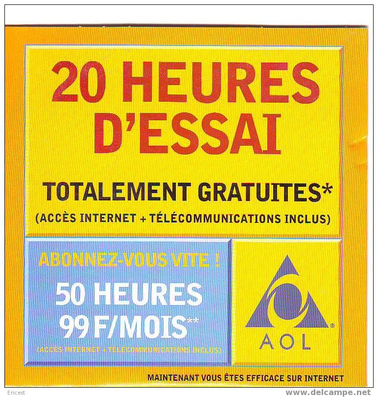 KIT INTERNET AOL 20 HEURES D´ESAI - Connection Kits