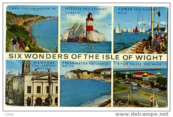 Six Wonders Of The Isle Of Wight 1975 - Autres & Non Classés