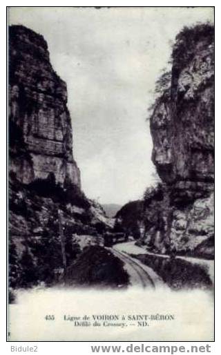 Ligne De Voiron à Saint Beron- Defile Du Crossey - Voiron