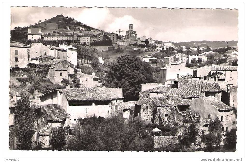 07 - PRIVAS - Vue Générale; Dans Le Fond, Le Mont Toulon - CPSM - Privas