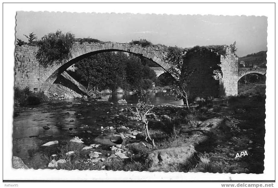 LANGOGNE - Ancien Pont Sur L'Allier - Langogne