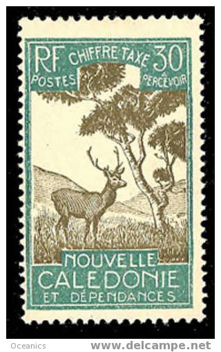 Nouvelle Calédonie (Y/T No,Taxe 33) [*] - Timbres-taxe
