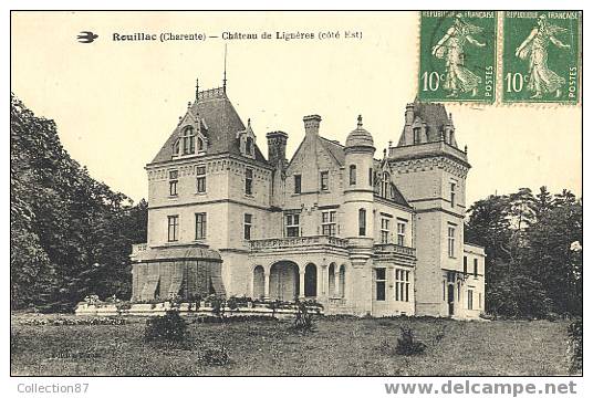 16 - CHARENTE - ROUILLAC - CHATEAU De LIGNIERES - TRES BEAU PLAN - Edit. ?? - Rouillac