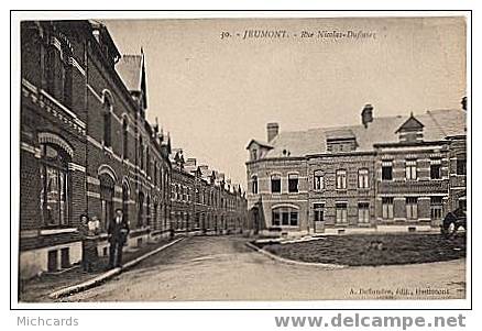 CPA 59 JEUMONT - Rue Nicolas Dufossez - Jeumont