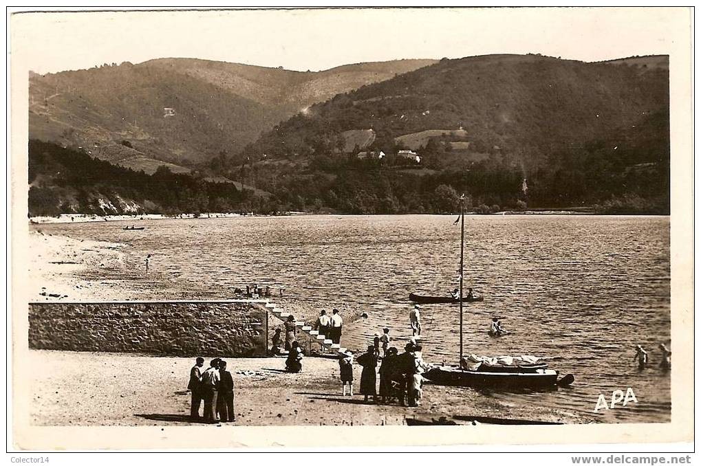 Saint-Férréol Le Bassin Et L'embarcadère - Saint Ferreol