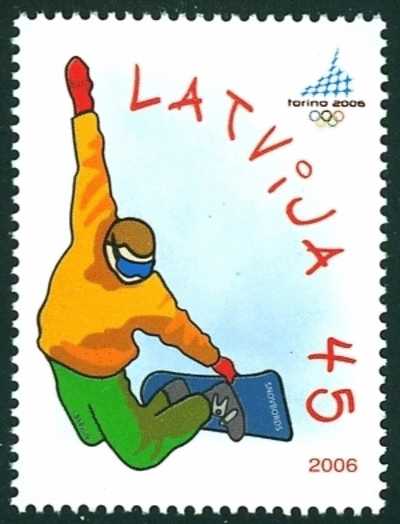 Olympic Games In Torino –2006- From LATVIA-MNH - Winter 2006: Turin