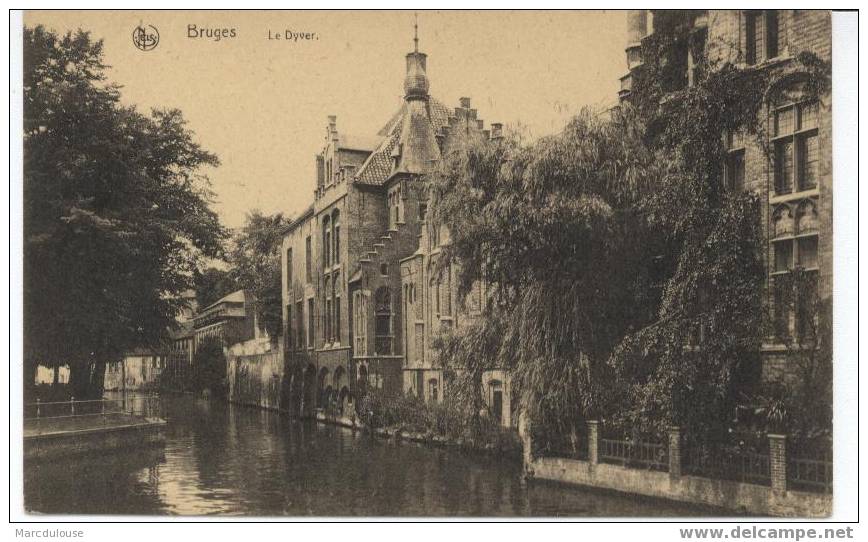 Brugge. Bruges. Dijver. Le Dyver. - Brugge