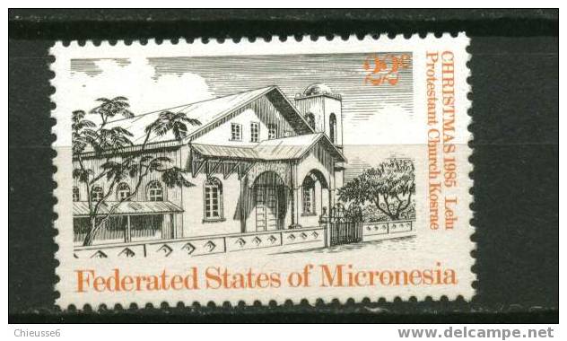 Micronésie ** N° 27 - Noël. Edifices Religieux - Mikronesien