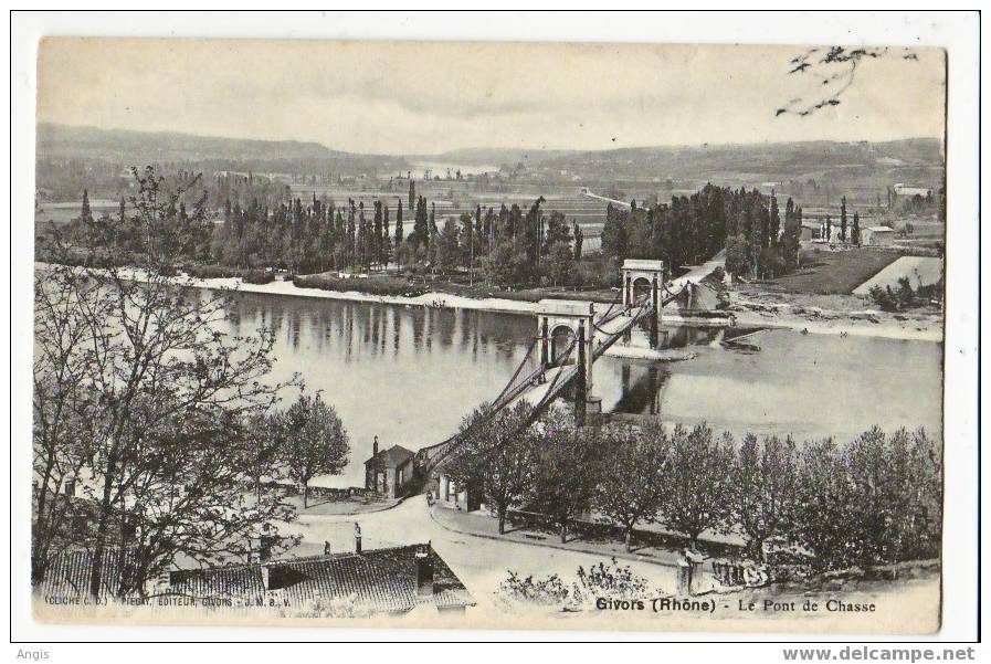CPA----69---GIVORS----PONT De CHASSE - Givors