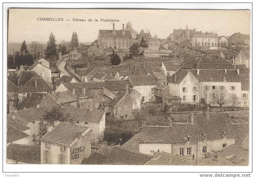 *71 - SAONE ET LOIRE - CHAROLLES - Côteau De La Madeleine - Segond - Charolles