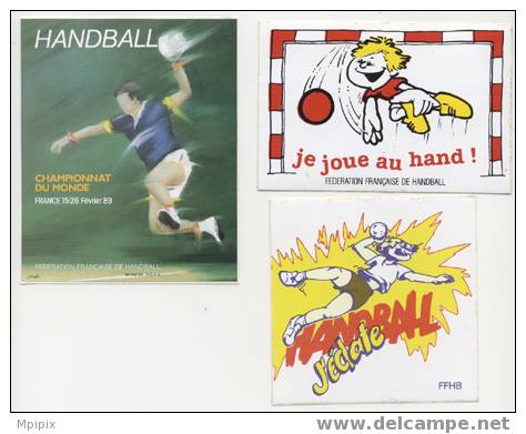 Autocollants Stickers Handball Championnat Du Monde Fédération Française FFHB Niedersachsen - Handball