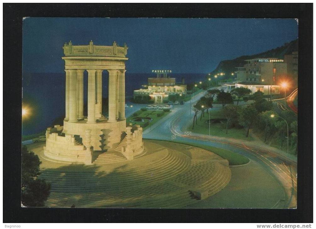 ANCONA ITALIA Postcard Monument The Little Pass - Monuments